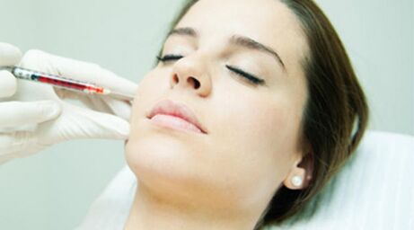 وجه mesotherapy